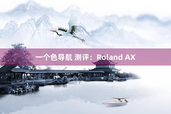 一个色导航 测评：Roland AX